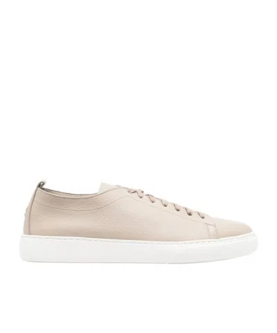 Henderson Baracco Laced Sneakers In Nude