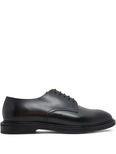 Henderson Baracco Leather Derby Lace-up Shoes In Black
