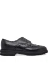 Henderson Baracco Derby-schuhe Aus Leder In Black