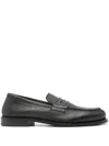 Henderson Baracco Leather Loafers In Black