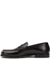 Henderson Baracco Leather Loafers In Multi