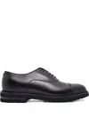 Henderson Baracco Oxford-schuhe Aus Leder In Black