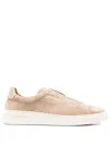 Henderson Baracco Leather Sneakers In Neutral