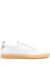 Henderson Baracco Leather Sneakers In White