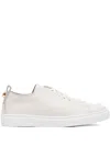 Henderson Baracco Lilly Leather Lace-up Sneakers In White