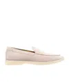 Henderson Baracco Logo Love Shoes In Nude