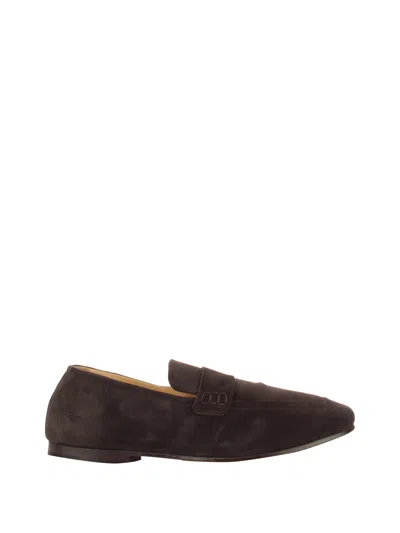 Henderson Baracco Men's Moccasins In Brown