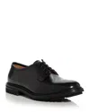Henderson Baracco Men's Plain Toe Oxfords In Black