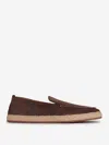 Henderson Baracco Palau Suede Loafers In Brown