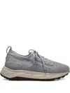 Henderson Baracco Panelled Sneakers In Gray
