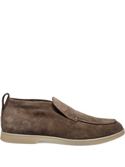 Henderson Baracco Pull-tab Loafers In Brown