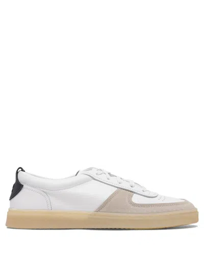 Henderson Baracco Slip-on Sneakers With Smooth Leather In White