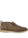 Henderson Baracco Slip-on Suede Boots In Multi