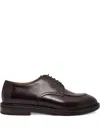 Henderson Baracco Stitched Derby Shoes In Brown