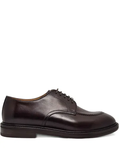 Henderson Baracco Stitched Derby Shoes In Brown