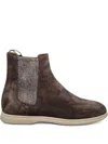 Henderson Baracco Suede Boots In Brown