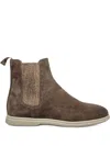 Henderson Baracco Suede Boots In Brown