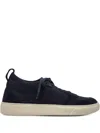 Henderson Baracco Suede-panel Sneakers In Black