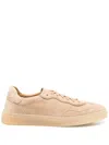 Henderson Baracco Suede Sneakers In Brown