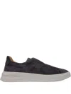 Henderson Baracco Suede Sneakers In Brown