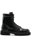 Henderson Baracco Tania Leather Ankle Boots In Black