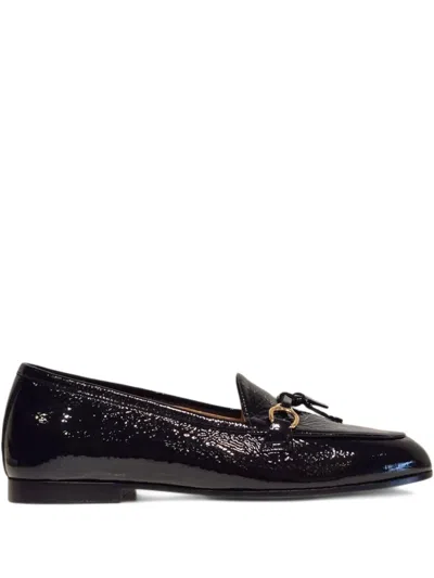 Henderson Baracco Tassel-buckle Loafers In Black