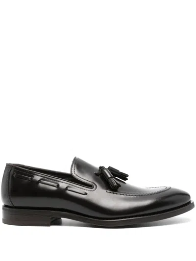 Henderson Baracco Tassel-detail Leather Loafers In Brown