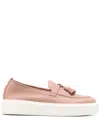 Henderson Baracco Tassel-detail Loafers In Pink