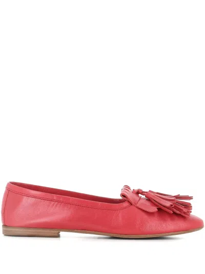 HENDERSON BARACCO TASSEL-TRIM BALLERINA SHOES
