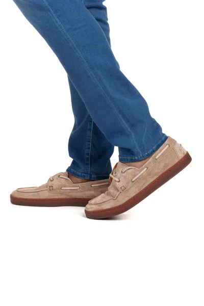 Henderson Classic Flat Shoes For Men In Brown