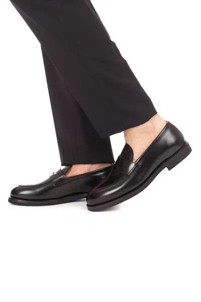 Henderson Men's Classic Flat Shoes In Black
