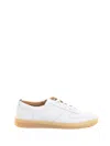 Henderson Sneaker In Leather And Contrasting Sole In White