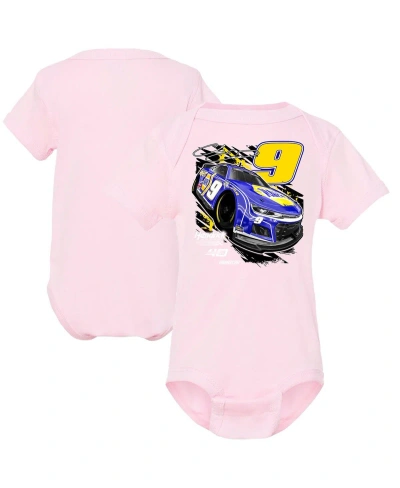 Hendrick Motorsports Team Collection Baby Girls  Pink Chase Elliott Bodysuit
