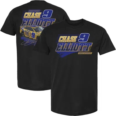 Hendrick Motorsports Team Collection Black Chase Elliott Napa 100th Anniversary Car T-shirt