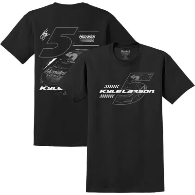 Hendrick Motorsports Team Collection Black Kyle Larson Tonal Tri-blend T-shirt