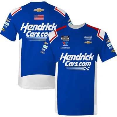Hendrick Motorsports Team Collection Blue Kyle Larson Hendrickcars.com Uniform T-shirt