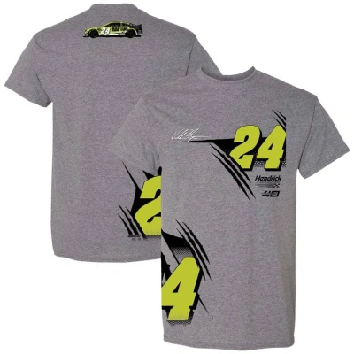 Hendrick Motorsports Team Collection Men's  Heather Charcoal William Byron Raptor T-shirt