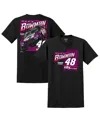 Hendrick Motorsports Team Collection Black Alex Bowman Car T-shirt In Black