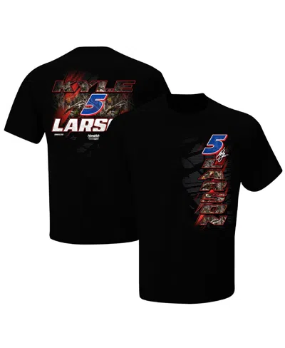 Hendrick Motorsports Team Collection Men's Black Kyle Larson Camo T-shirt