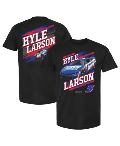 Hendrick Motorsports Team Collection Men's Black Kyle Larson Hendrickcars.com Car T-shirt