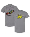 Hendrick Motorsports Team Collection Men's Heather Charcoal Jeff Gordon 1994 Indy Brickyard 400 Winner T-shirt In Heather Charcoal