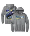 Hendrick Motorsports Team Collection Men's Heather Gray Chase Elliott Car Pullover Hoodie In Gray