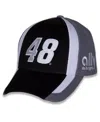 Hendrick Motorsports Team Collection Men's  Black, Gray Alex Bowman Restart Adjustable Hat In Black,gray