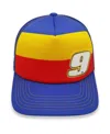 Hendrick Motorsports Team Collection Men's  Royal Chase Elliott Foam Trucker Snap Adjustable Hat In Royal
