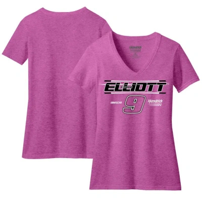 Hendrick Motorsports Team Collection Pink Chase Elliott V-neck T-shirt