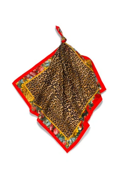 Henelle Cotton Bandana In Brown