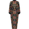 Henelle Duster Robe In Multi