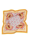 Henelle Large Silk Scarf In Venice Beach