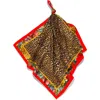Henelle Silk Bandana In Animal Print