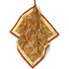 Henelle Silk Bandana In Butterfly Effect Citrus
